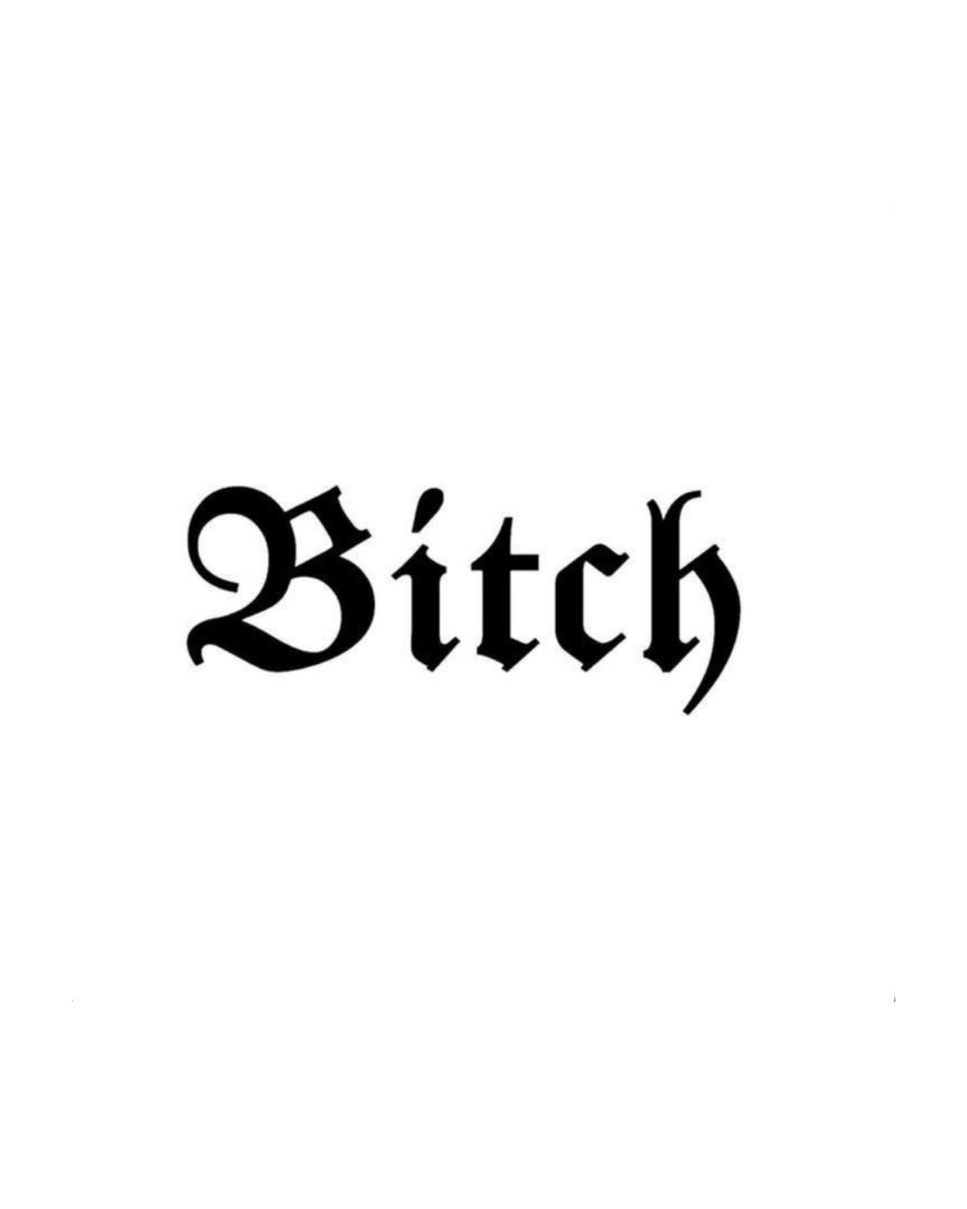 Bitch